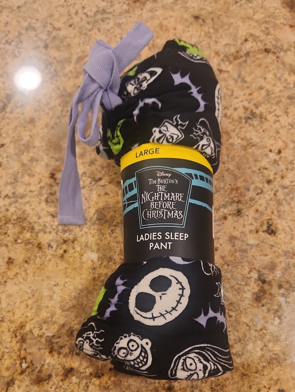 Disney Tim Burton's "The Nightmare Before Christmas" Ladies Sleep PJ Pants. NEW!